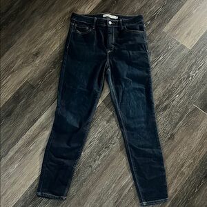 Hidden straight leg jeans non distressed.